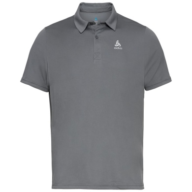 Odlo Hiking/Leisure Polo Cardada (100% Polyester, high wearing comfort) grey Men